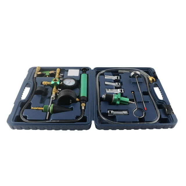 Kit de recarga de vacío del sistema de refrigeración Comprobador de fugas de presión del radiador Rellenador de anticongelante para la mayoría de los vehículos