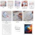 thumbnail image 3 of Paint By Numbers Kit for Adults Beginner - DIY Baseball Fire Water Contrast Canvas Painting Kits for Adults, Frameless Paint By Number for Adults for Home Wall Decor 16x20 Inch, 3 of 7