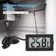 thumbnail image 3 of Termómetro Para Acuario, Medidor De Temperatura Para Pecera, Termómetro LCD Para Refrigerador, Incubadora De Reptiles, Invernadero Con Sonda, Monitor En Tiempo Real, Marino,, 3 of 7