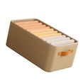 thumbnail image 4 of Cajas De Almacenamiento De Ropa Tipo Cajón, Organizador Plegable De Tela No Tejida De Gran Capacidad Con Asas Para Ropa, Pantalones, Suérteres, Organizador De, 4 of 7