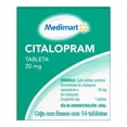thumbnail image 3 of Citalopram Medimart 20 mg 14 tabletas, 3 of 4
