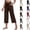 29# Brown, variant on Yoga Capris for Women Wide Leg Capri Pants Soft Stretch Crossover High Waist Gym Workout Capri Leggings 2026 Navy XL