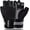 Black Wrist Wraps, variant on Atercel Workout Gloves for Men Women Gym Weight Lifting Gloves With Full Palm Protection Aqua, M