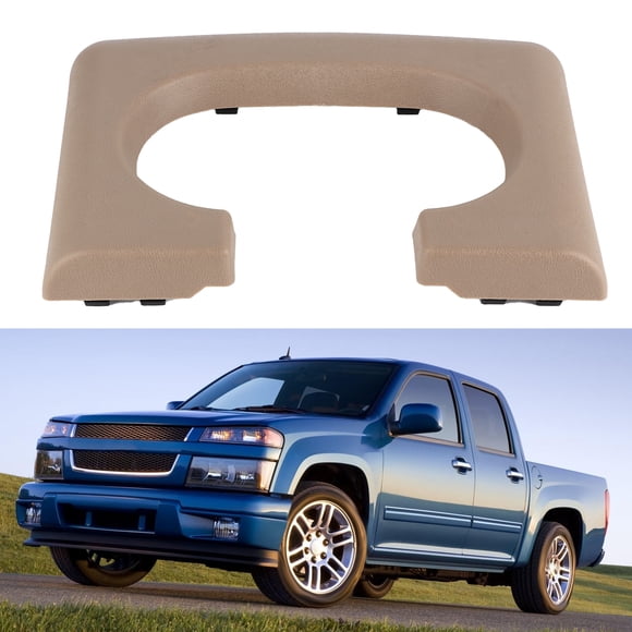 LAFGUR Cupholder Pad for Ford,Cupholder Cover,Center Console Cup Holder Cover Plate Armrest Pad Beige Fit for Ford F‑150 2004‑2014