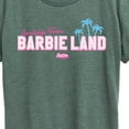 thumbnail image 3 of Barbie the Movie - Greetings from Barbie Land - Women's Short Sleeve Graphic T-Shirt, 3 of 6
