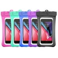 thumbnail image 5 of Universal Large Cell Phone Dry Bag, Rain, Dust, Snow Protection Waterproof Pouch with Clear Front and Back Screens, Detachable Neck Lanyard, 5 of 5