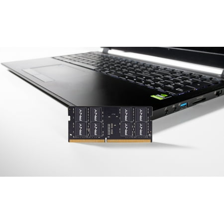 PNY - 32GB 2.666GHz PC4-21300 DDR4 SO-DIMM Unbuffered Non-ECC Laptop Memory - Black