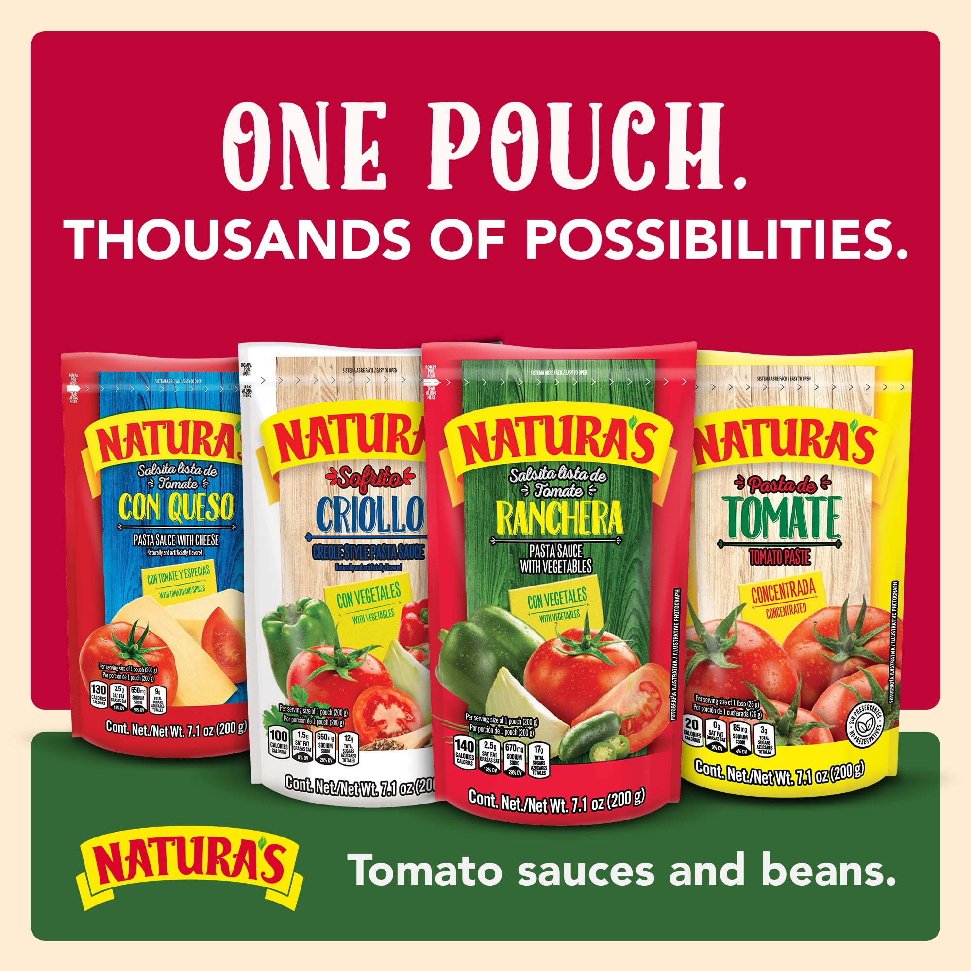 Natura's Sofrito Criollo Sauce, 7.1 oz (12 Pack)