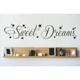thumbnail image 1 of Custom Decals Sweet Dreams Quote Home 10x40", 1 of 1