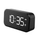 thumbnail image 1 of FLhrweasw Reloj Despertador Digital LED Escritorio Junto A La Cama Con Función (negro + Blanco), 1 of 9