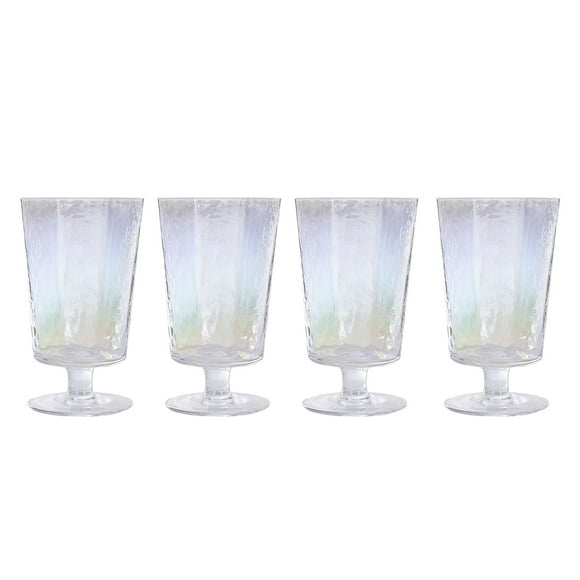 Set de Vasos de Vidrio Crown Baccara 4 piezas de 365 ml - Carpal Clear