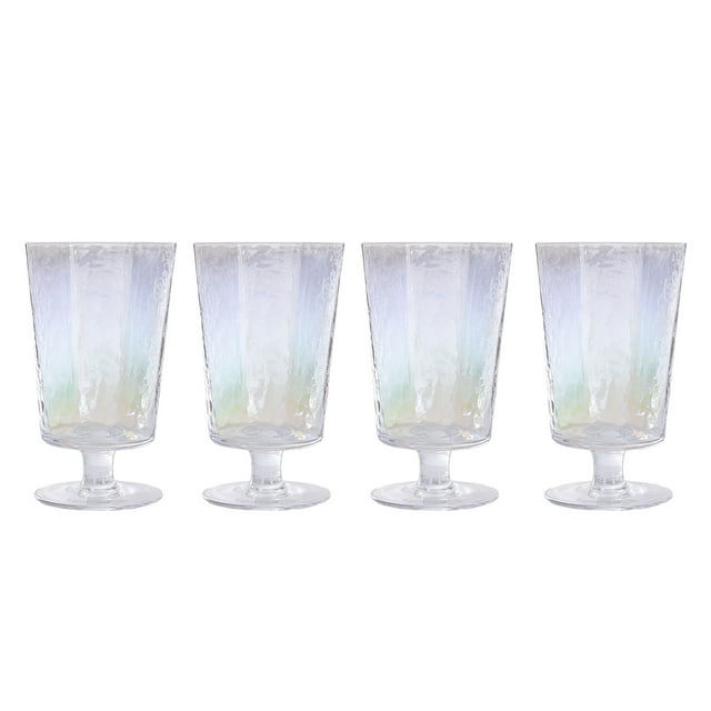 Set de Vasos de Vidrio Crown Baccara 4 piezas de 365 ml - Carpal Clear