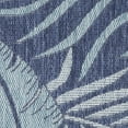 thumbnail image 3 of Nourison Garden Oasis Indoor/Outdoor Navy 6' x 9' Area Rug (6x9), 3 of 10