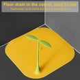 thumbnail image 4 of Toystoory Cubierta de drenaje baño cocina ducha pelo Catcher silicona lavable bañera alcantarilla tapón de residuos, semitransparente Juegos de accesorios de baño amarillo Toystoory HA008080-01, 4 of 6