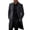 Dark Gray, variant on Mens Pea Coat Wool Blend Single Breasted Overcoat Notched Lapel Collar Warm Winter Clothes Slim Fit Business Casual Jacket Fall Winter Outfits With Pockets