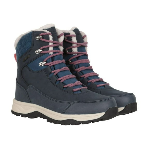 Mountain Warehouse Womens Tundra Leather Snow Boots