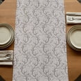 thumbnail image 5 of Table Runners 70 Inches Long Dress Scarves, Black Grey Branches Farmhouse Coffee/Dining/Kitchen Table Decor, Holiday Table Runner, Vintage Art Farmhouse 13x70 Inch, 5 of 9