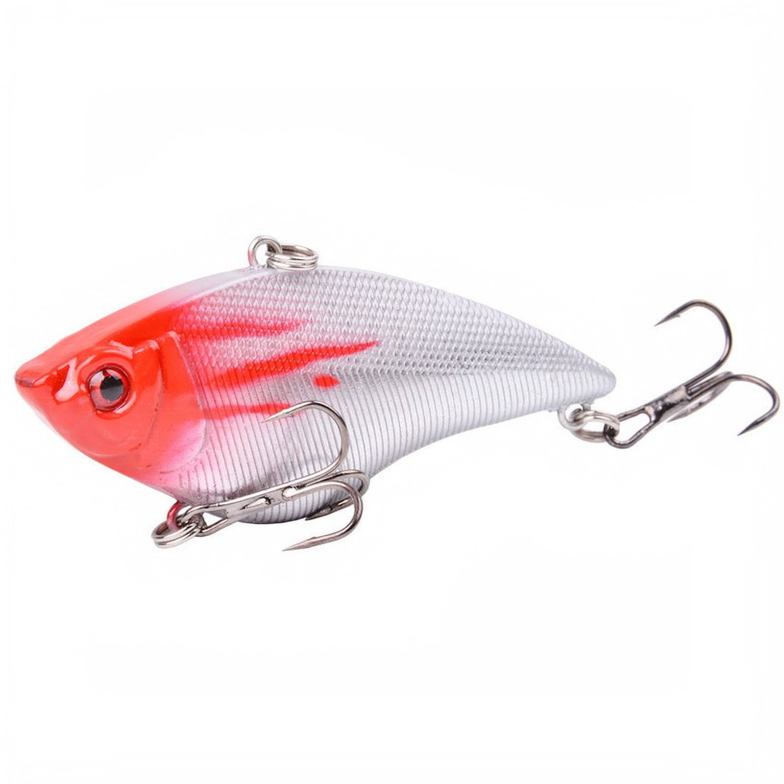 VIB Fishing Lure Sinking Hard Bait Treble Hooks Sea Fishing Lake Fishing Lipless Vibration Bait Bass Tackle