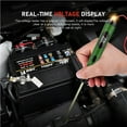 thumbnail image 3 of P50 Car Electrical Circuit Tester Probe 5V-30V Digital Display Circuit Test Pen Car Circuit Tester Lamp Voltage Test Pen, 3 of 4