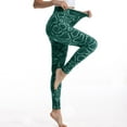 thumbnail image 6 of Womens Leggings Snake Print High Waist Buttery Soft Jogger Holiday Casual Lounge Yoga Pants, 6 of 7