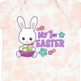 thumbnail image 4 of Inktastic My 1st Easter with Bunny and Easter Basket Girls Baby Bodysuit, 4 of 5