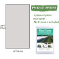 thumbnail image 4 of Plant Covers Freeze Protection, Non-Woven Fabric Plant Cover for Winter Frost Protection, 8Ft x 24Ft Reusable Row Covers (Frame not Include), 4 of 8