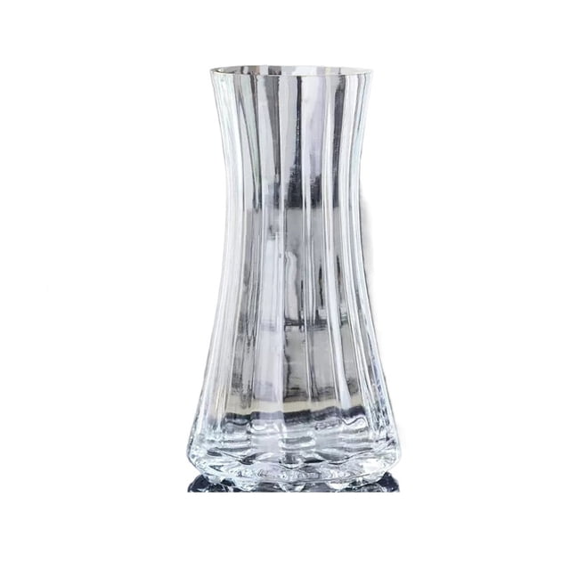 Jarrones simples de vidrio de Color primario, flores transparentes a base de agua, arreglo de flores secas, mesa de té for sala de estar