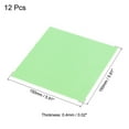 thumbnail image 2 of Unique Bargains Microfiber Cleaning Cloth 6' x 6' Soft Suede for Camera Lens, Green 12 Pack, 2 of 6