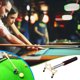 thumbnail image 1 of Stainless Steel Telescopic Cue Stand Portable Pool Stick Holder Storage Rack Durable Space-saving Design for Billiards Players, Ukhbmc, 1 of 7