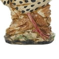 thumbnail image 6 of DecMode 14" Spotted Indoor Outdoor Rooster Garden Sculpture with Black and Red Accents, 6 of 17