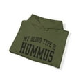 thumbnail image 4 of Hummus Hoodie Gifts Hooded Sweatshirt Pullover Shirt, 4 of 4
