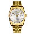 thumbnail image 1 of "Fashion Diamond Men's Steel Strap Watch", 1 of 5