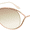 Rose Gold, variant on Women's "Miranda" Oversized Sunglasses FT0130