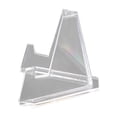 thumbnail image 1 of Display Stand For Small Boxes Transparent Plastic Triangular Design Suitable For Collectibles Museums Exhibition Halls, 1 of 3