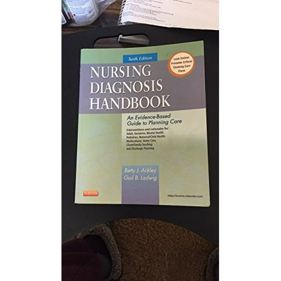 Pre-Owned Nursing Diagnosis Handbook: An Evidence-Based Guide to Planning Care (Paperback) 0323085490 9780323085496