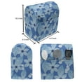 thumbnail image 5 of Floral Lounger Chair Bag, Botanical Top View of Flower Petals Blossoming in Monochrome Style, High Capacity Storage with Handle Container, Lounger Size, Azure Blue Pale Blue, by Ambesonne, 5 of 5