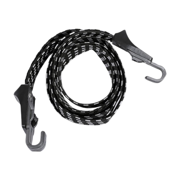 Correas elásticas para bicicleta con ganchos y clips, cuerda para sujetar bicicletas, correa elástica para equipaje, cuerda de fijación de carga para