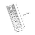 thumbnail image 2 of FESTFENDS 2Ud Soportes De Para Muebles Multifuncionales En Plata Para Sofás Y Cabeceras, 2 of 7