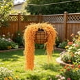 thumbnail image 5 of 5 Pack Artificial Weeping Willow Hanging Vines, 37.4 inch Aesthetic Faux Floral Trailing Vine Arrangement, Decorative Greenery for Wedding Living Room Outdoor Courtyard Festival Everyday Decor, 5 of 6