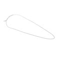 thumbnail image 1 of Collar de Plata de ley 925 Nikou cadena fina 36 x 1 x 1 cm, 1 of 15