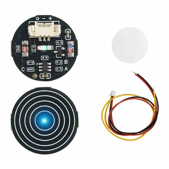 DC 3-30V Touch Key Switch Inching Latching Touch Single-button Switch Sensor Module Bistable Optical Touch Switch LED Light Strip