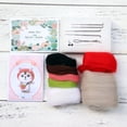 thumbnail image 3 of WHAMVOX 1Set Beginner Felting Kit Synthetic Material Needle Felting Toys Parents-Children Interactive Weekend Activity, 3 of 8