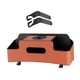 thumbnail image 1 of Organizador del respaldo del asiento, porta pañuelos con portavasos, caja de almacenamiento del asiento trasero, soporte para teléfono Naranja, 1 of 6