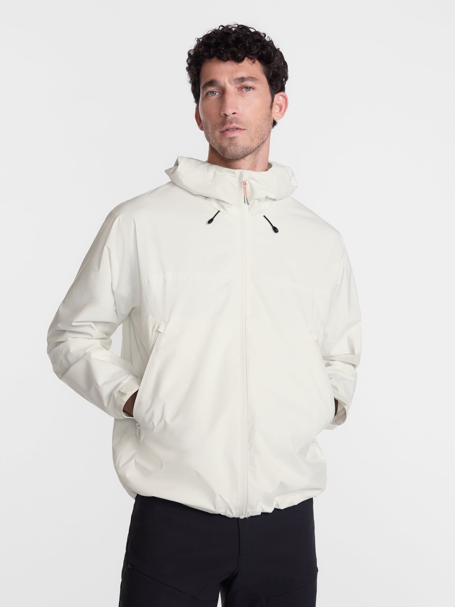 Ozark Trails Men's and Big Men's Pinnacle System Rain Jacket, Sizes S-3XL