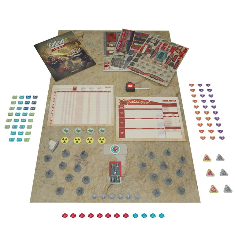 Modiphius Entertainment: Fallout: Factions - Battle for Nuka-World Starter Set - Tabletop Miniatures Skirmish Game, Licensed War Game, 20 Miniatures Modiphius Entertainment: Fallout: Factions - Battle for Nuka-World Starter Set - Tabletop Miniatures Skirmish Game, Licensed War Game, 20 Miniatures