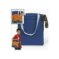 thumbnail image 2 of (Md) Blue Canvas Tote Bag - Party Favors - 12 Pieces, 2 of 2