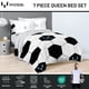 thumbnail image 4 of El juego de edredón infantil Jay Franco incluye sábanas y funda de almohada, juego de cama suave y acogedor para una decoración elegante de la habitación, blanco, Lionel Messi, reina de 7 piezas, 4 of 6