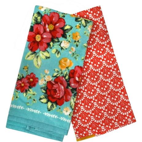 The Pioneer Woman Vintage Floral Kitchen Towel Set, 2 Piece