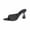 #226-Black, variant on Wowcloth Women's Rhinestone Slides - Comfortable Plus Size Solid Color Pointed Open Toe Heel for Casual Fashion