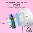thumbnail image 4 of Razer Kraken Kitty V3 X Wired Kitty Headset for Gaming, 3.5mm, White, 4 of 13